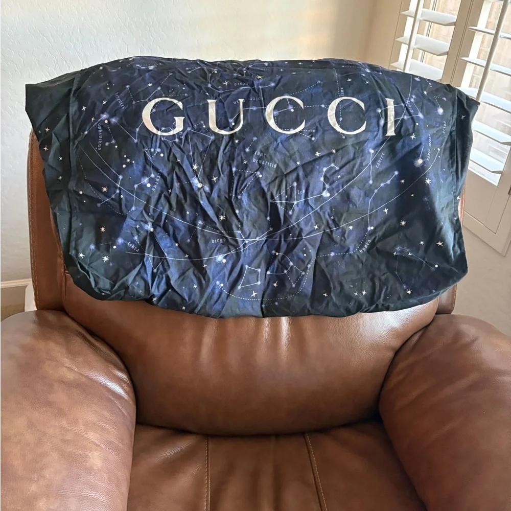 Gucci Cotton Constellation Tote Bag Huge Purse Bag Stars Astrological Signs - Picture 7 of 9